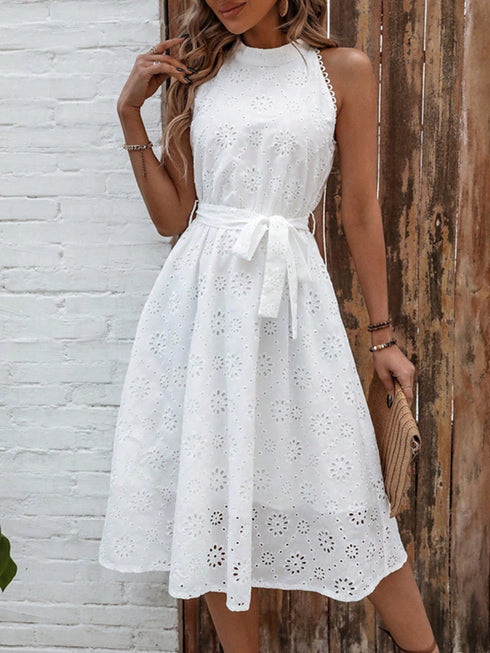 eyelet-grecian-neck-tie-waist-midi-dress OhSoStyled - Sophia's Style-4